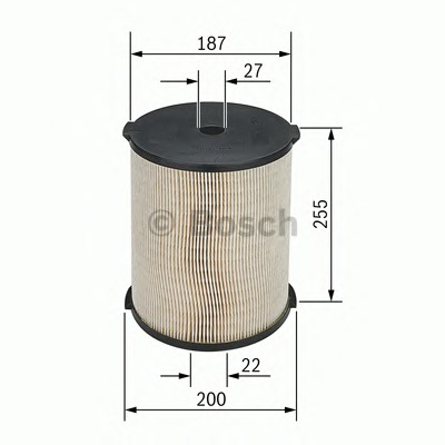 BOSCH Olajszűrő betét F026407028_BOSCH