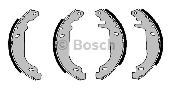 BOSCH Fékpofa F026004272_BOSCH