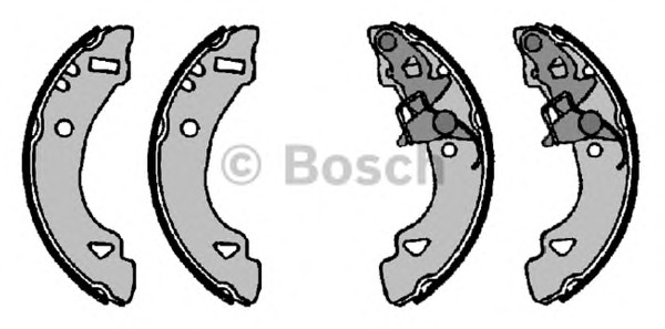 BOSCH Fékpofa F026004331_BOSCH