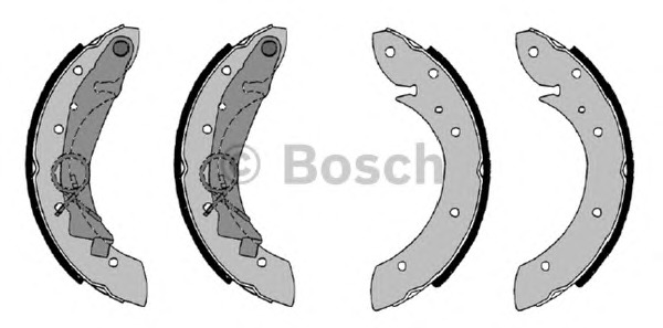 BOSCH Fékpofa F026004552_BOSCH