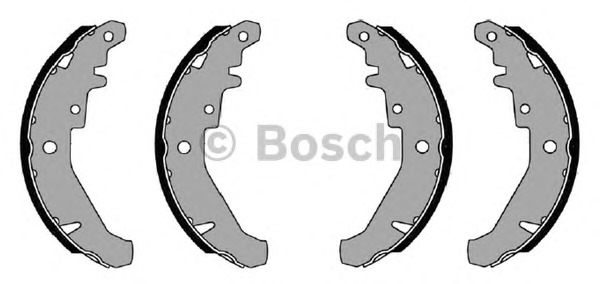 BOSCH Fékpofa F026004630_BOSCH