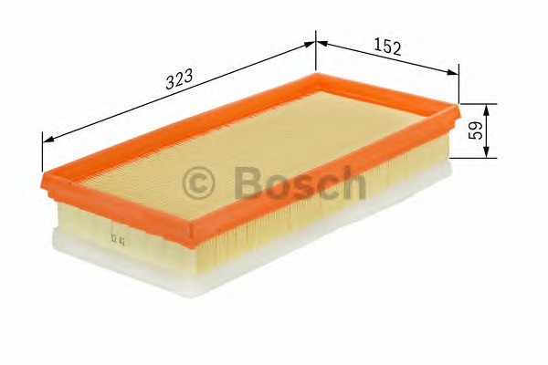 BOSCH Levegőszűrő F026400108_BOSCH