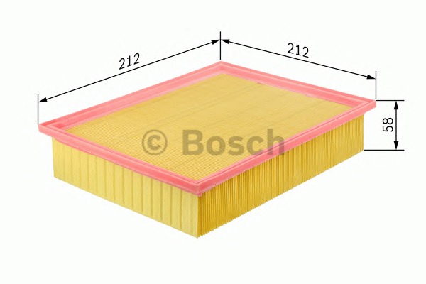 BOSCH Levegőszűrő 0986626800_BOSCH