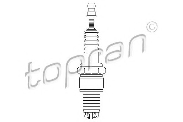 TOPRAN Gyújtógyertya 107851_TOP