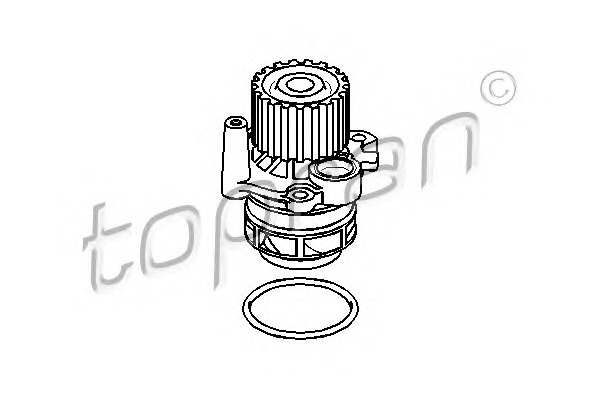 TOPRAN Vízpumpa 109038_TOP