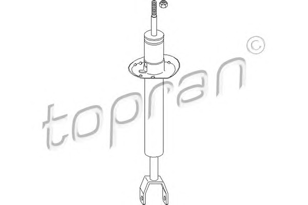 TOPRAN Első Lengéscsillapító 108267_TOP