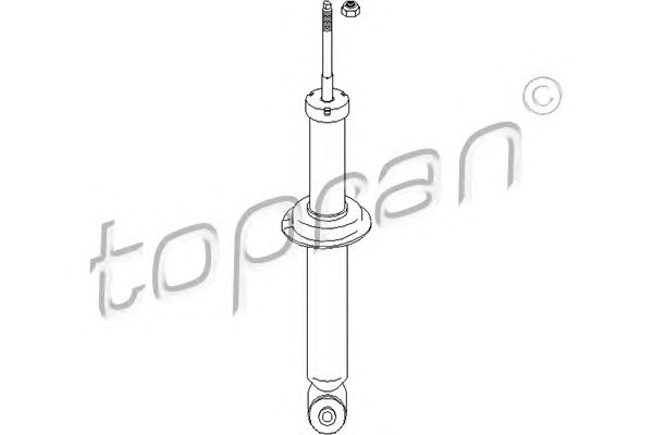 TOPRAN Hátsó Lengéscsillapító 104160_TOP