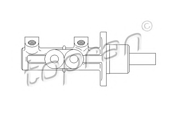 TOPRAN Főfékhenger 110478_TOP