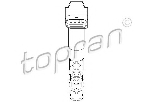 TOPRAN Gyújtótrafó 111745_TOP