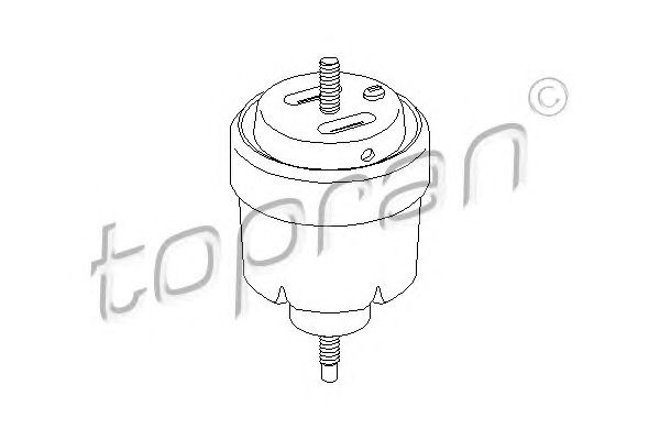 TOPRAN Motortartó bak 205615_TOP