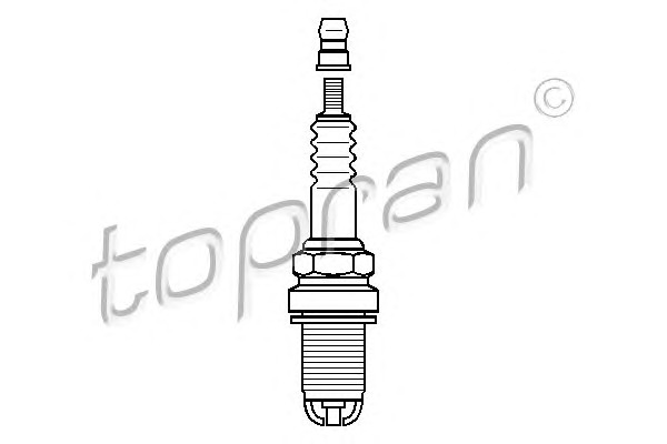 TOPRAN Gyújtógyertya 205037_TOP