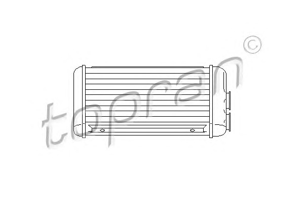 TOPRAN Fűtőradiátor 207468_TOP
