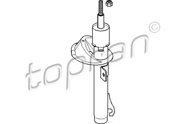 TOPRAN Első Lengéscsillapító 301050_TOP