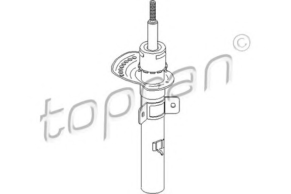 TOPRAN Első Lengéscsillapító 301909_TOP