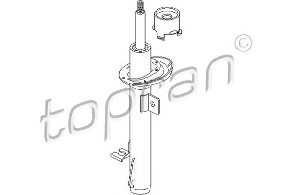 TOPRAN Első Lengéscsillapító 302562_TOP