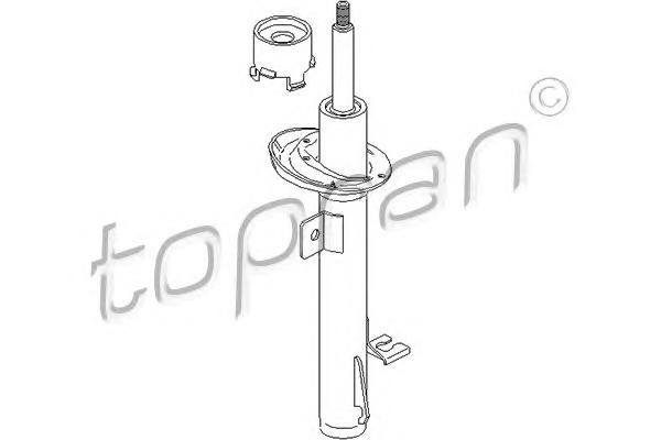 TOPRAN Első Lengéscsillapító 302459_TOP