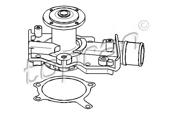 TOPRAN Vízpumpa 300248_TOP