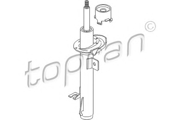 TOPRAN Első Lengéscsillapító 302460_TOP