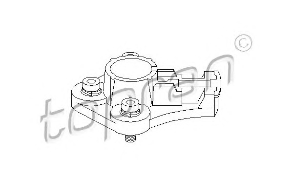 TOPRAN Gyújtáselosztó rotor 400672_TOP