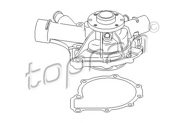TOPRAN Vízpumpa 401173_TOP