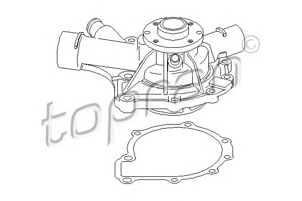 TOPRAN Vízpumpa 401174_TOP