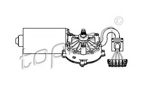 TOPRAN Ablaktörlö motor 401531_TOP