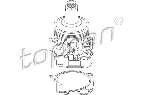 TOPRAN 500313_TOP Vízpumpa