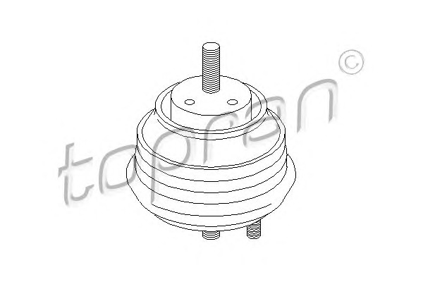 TOPRAN Motortartó bak 500744_TOP