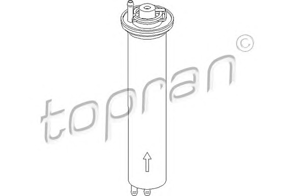 TOPRAN Üzemanyagszűrő 500737_TOP