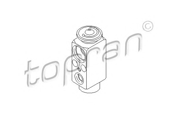 TOPRAN Tágulószelep, klímaberendezés 501544_TOP