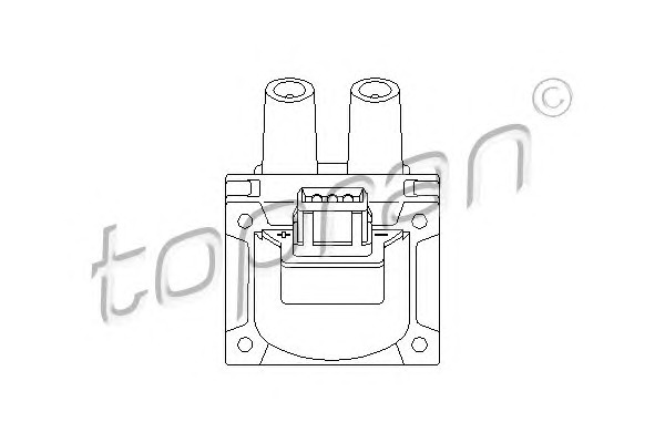 TOPRAN Gyújtótrafó 700121_TOP