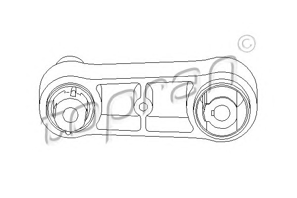 TOPRAN Motortartó bak 700522_TOP