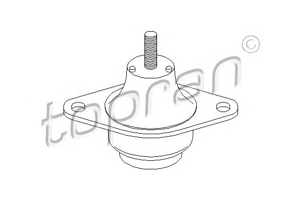TOPRAN Motortartó bak 700326_TOP