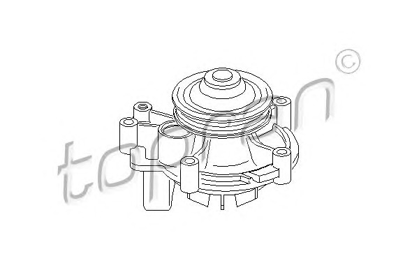TOPRAN Vízpumpa 721890_TOP