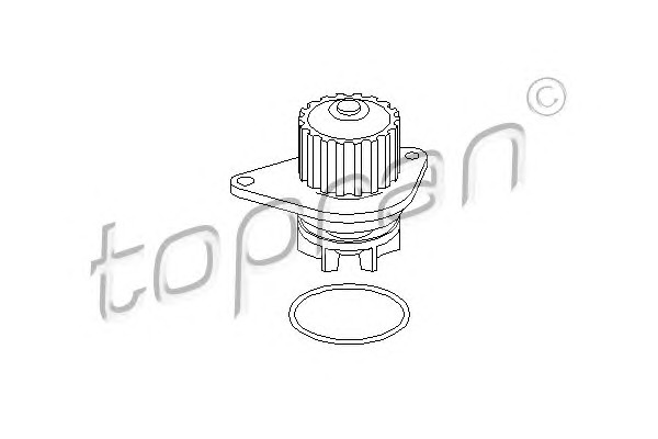 TOPRAN Vízpumpa 721222_TOP