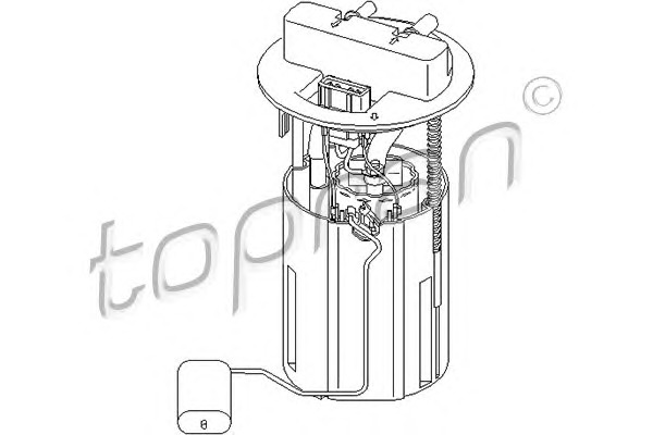 TOPRAN Üzemanyagszivattyú 721481_TOP