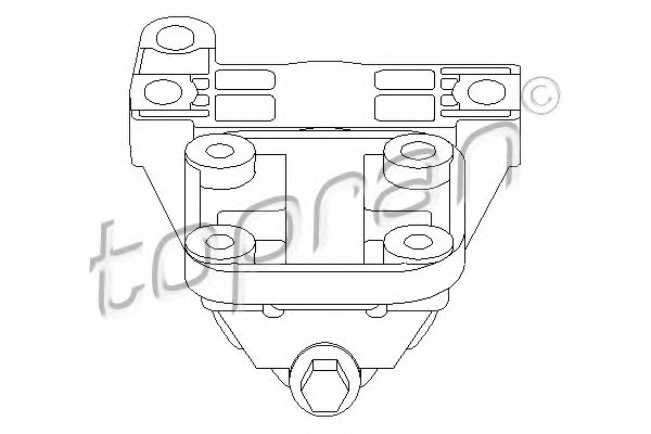 TOPRAN Motortartó bak 722093_TOP