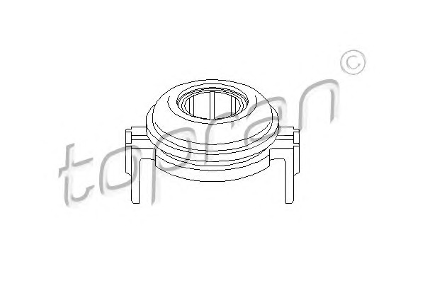 TOPRAN Kinyomócsapágy, mechanikus 721486_TOP