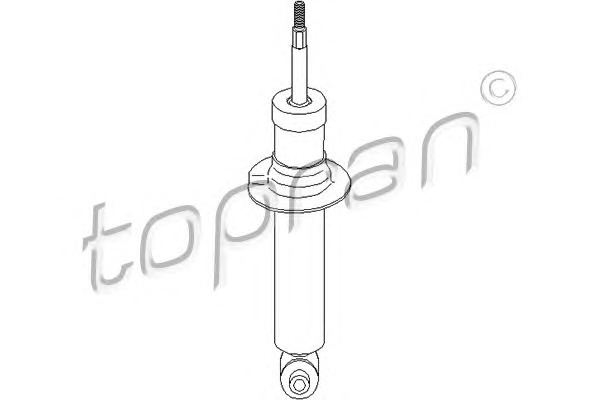 TOPRAN Hátsó Lengéscsillapító 720870_TOP