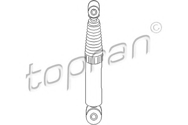 TOPRAN Hátsó Lengéscsillapító 720845_TOP