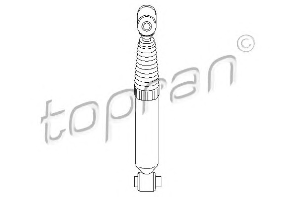 TOPRAN Hátsó Lengéscsillapító 720839_TOP