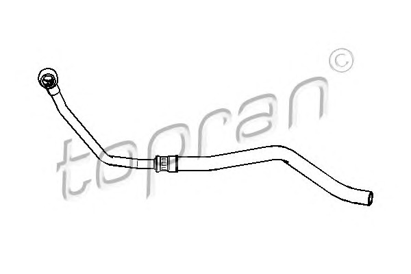 TOPRAN Nagynyomású Cső 501733_TOP