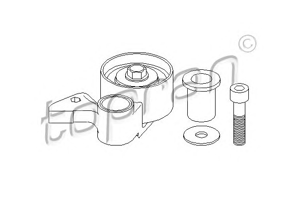 TOPRAN Feszítőgörgő, vezérműszíj 112929_TOP