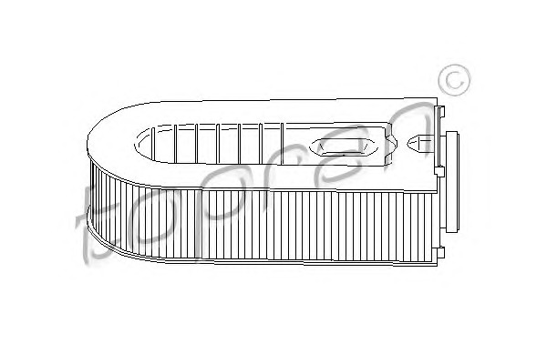 TOPRAN Levegőszűrő 407732_TOP
