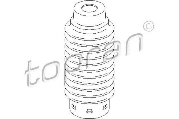 TOPRAN Lengéscsillapító porvédő 722787_TOP
