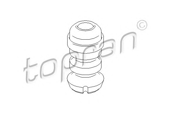 TOPRAN Lengéscsillapító ütköző 722701_TOP