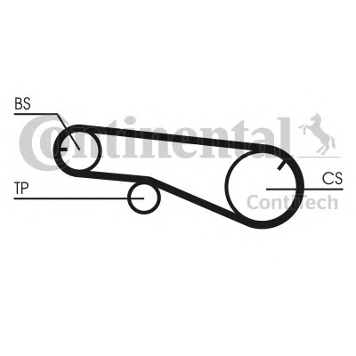 CONTITECH Vezérműszíj készlet CT991K3_CONTI