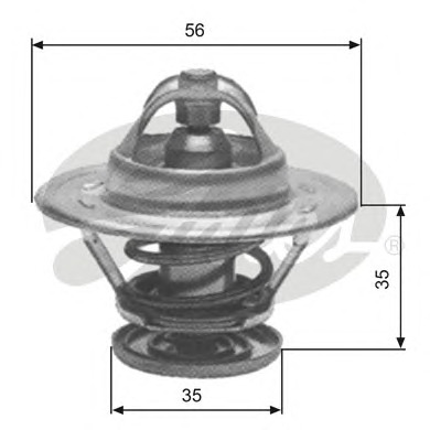 GATES Termosztát TH10881G1_GATES
