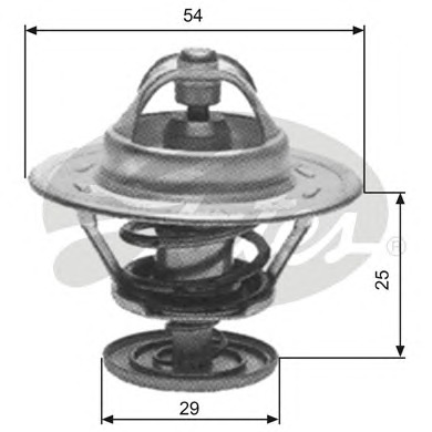 GATES Termosztát TH11186G1_GATES