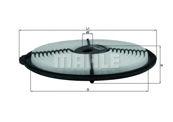 KNECHT Levegőszűrő LX884_KNECHT